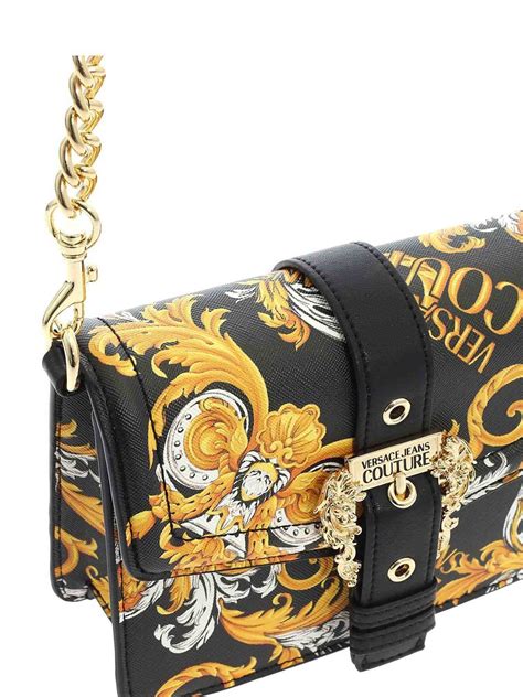 Versace Jeans Couture Borsa a tracolla con stampa 